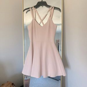 French Connection Whisper Light Fit & Flare Dress